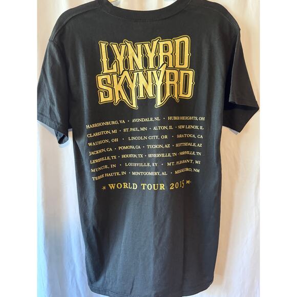 Lynyrd Skynyrd 2015 World Tour Shirt - Medium - Picture 3 of 6